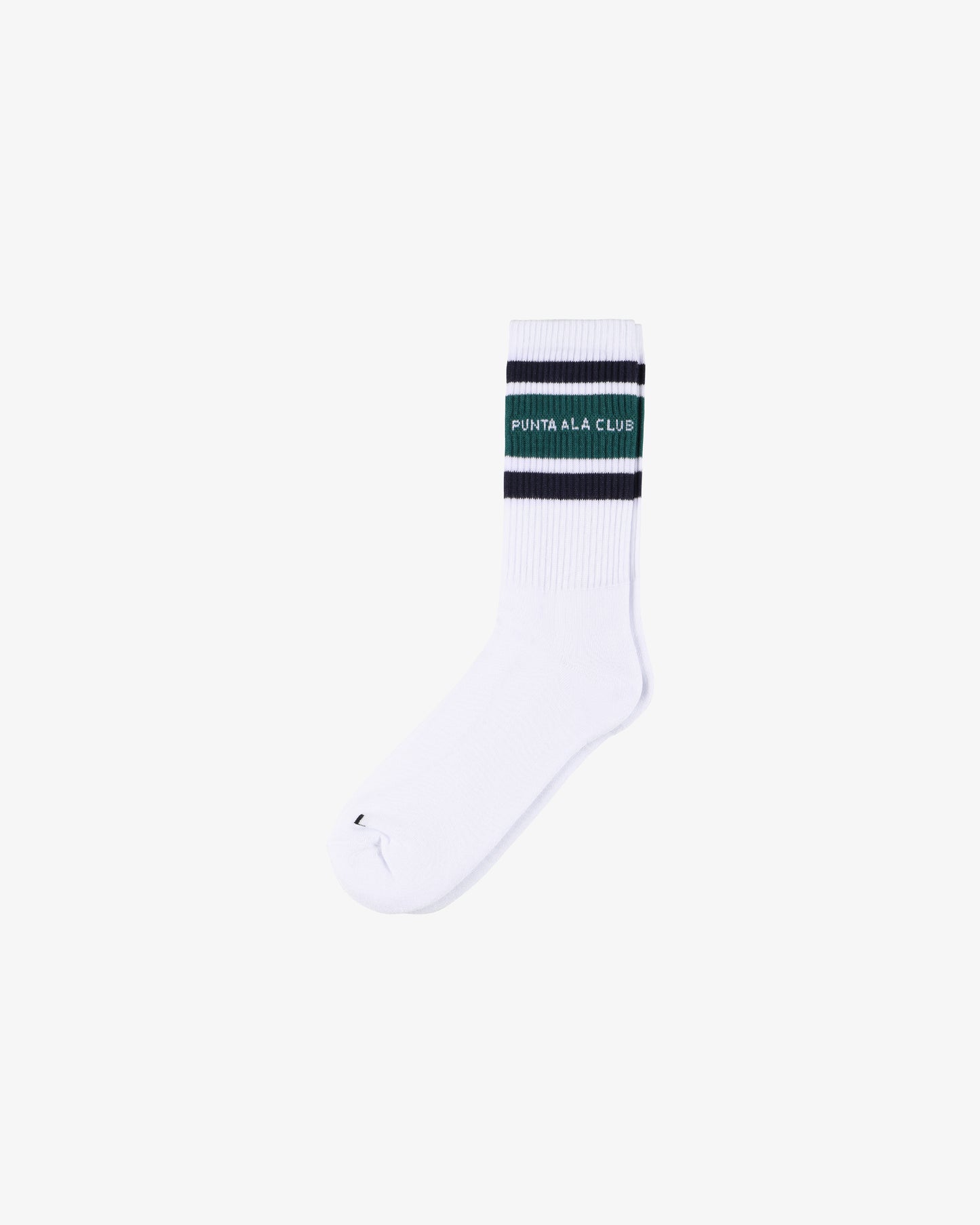 Calzini con logo jacquard - bianco/blu/verde