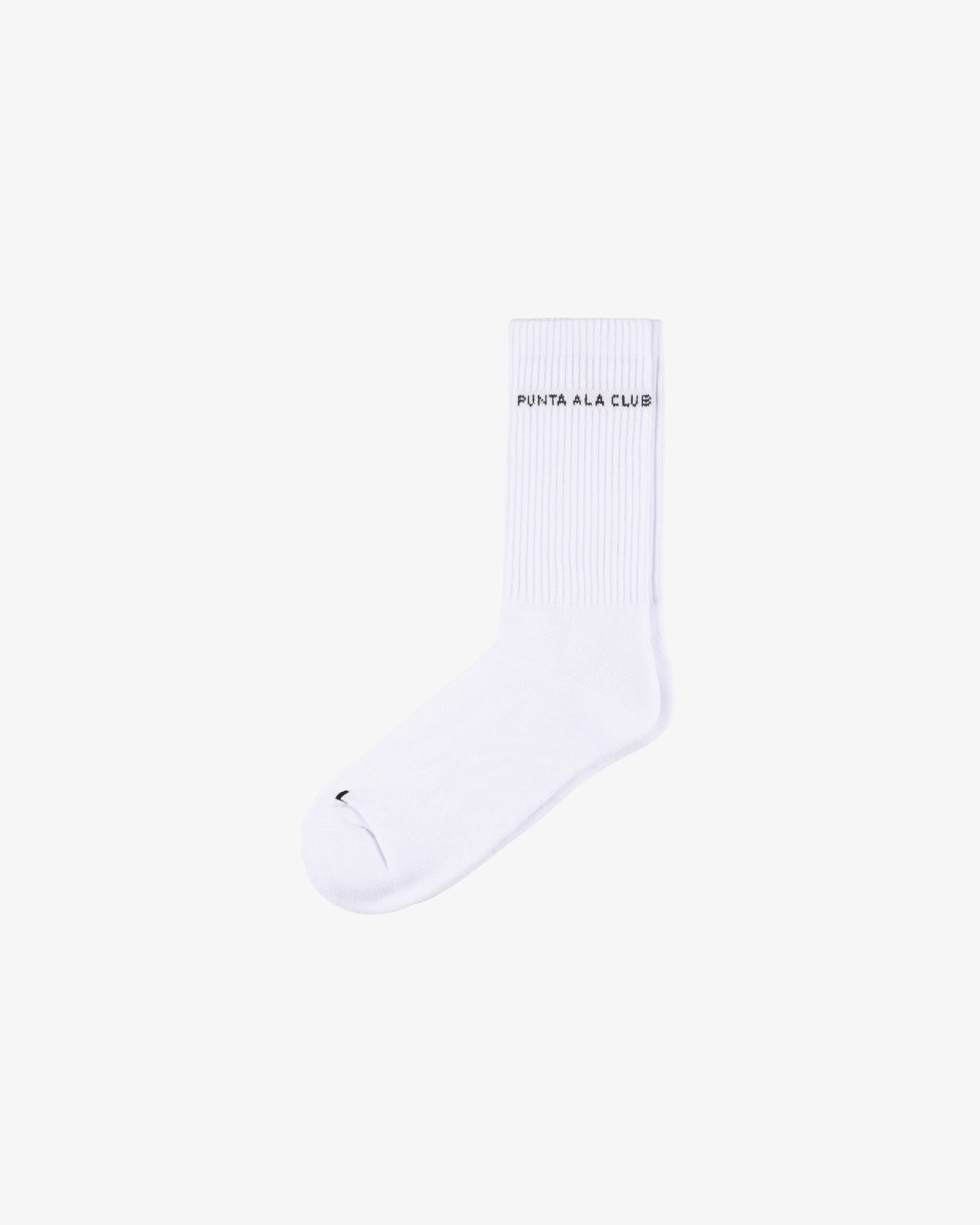 Calzini con logo jacquard Bianco