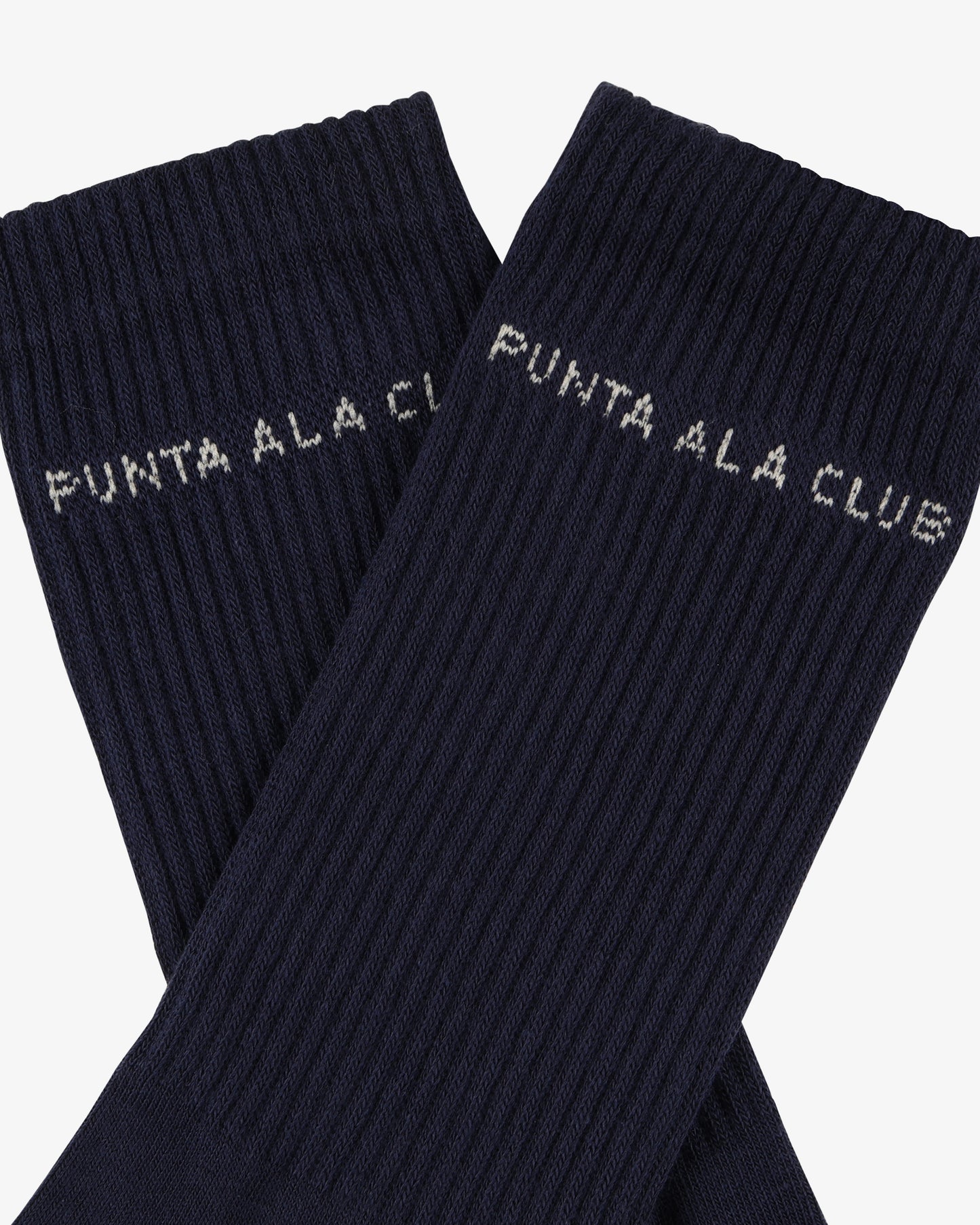 Calzini con logo jacquard Blu