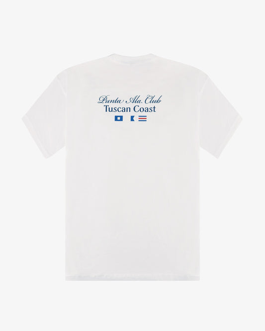 T-shirt Tuscan Coast - Bianco