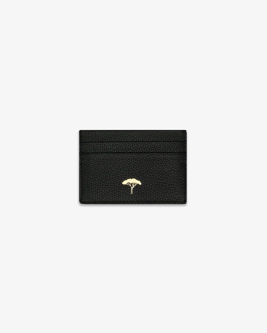 Pino Leather card holder - Black