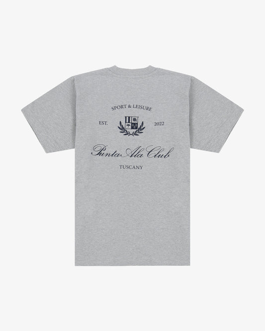 Emblem Short Sleeve Tee - Grey