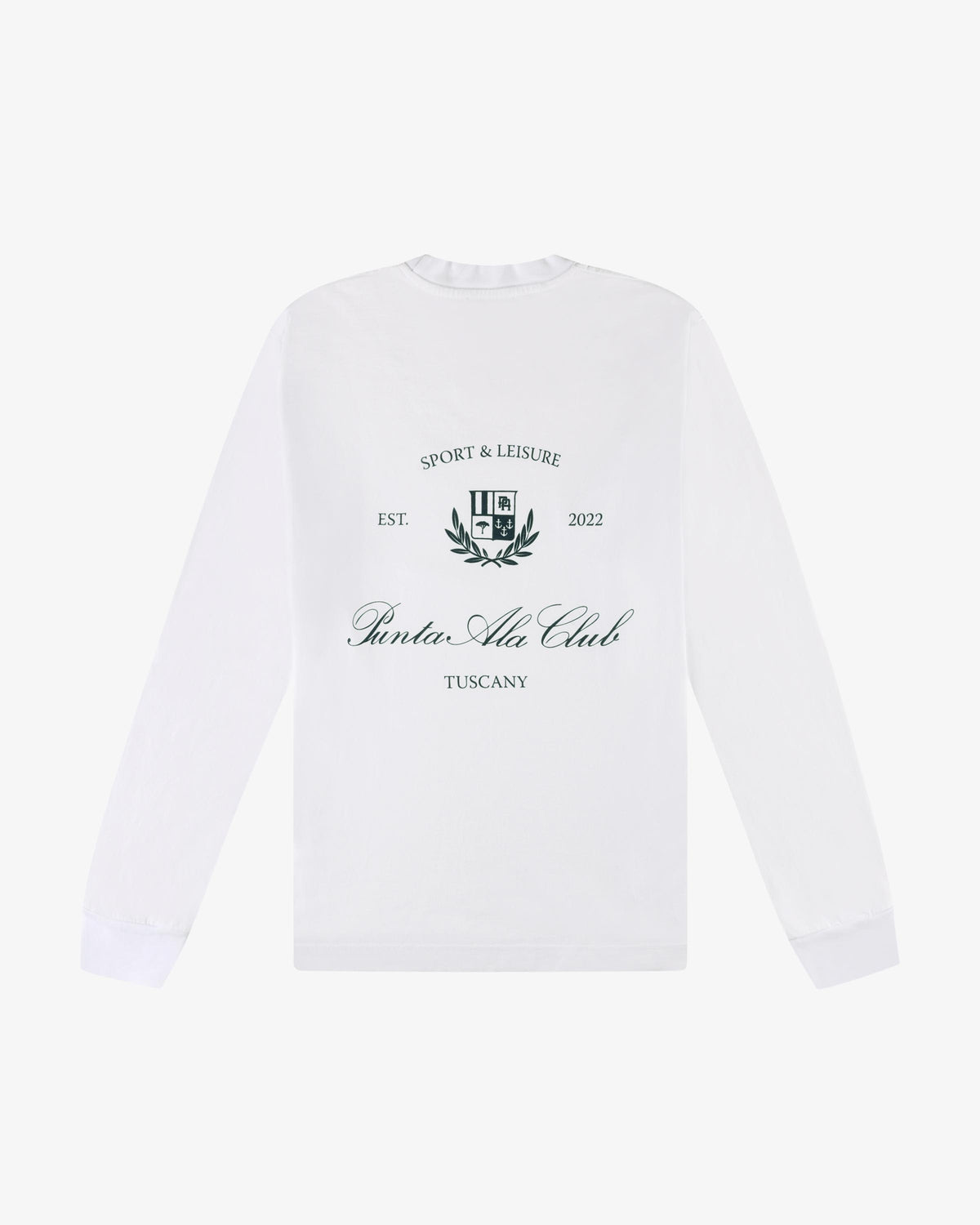 T-shirt manica lunga Sport & Leisure - Bianco