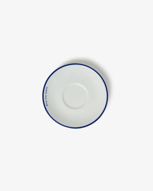 Set tazzina da caffè con piattino - Bianco/Blu