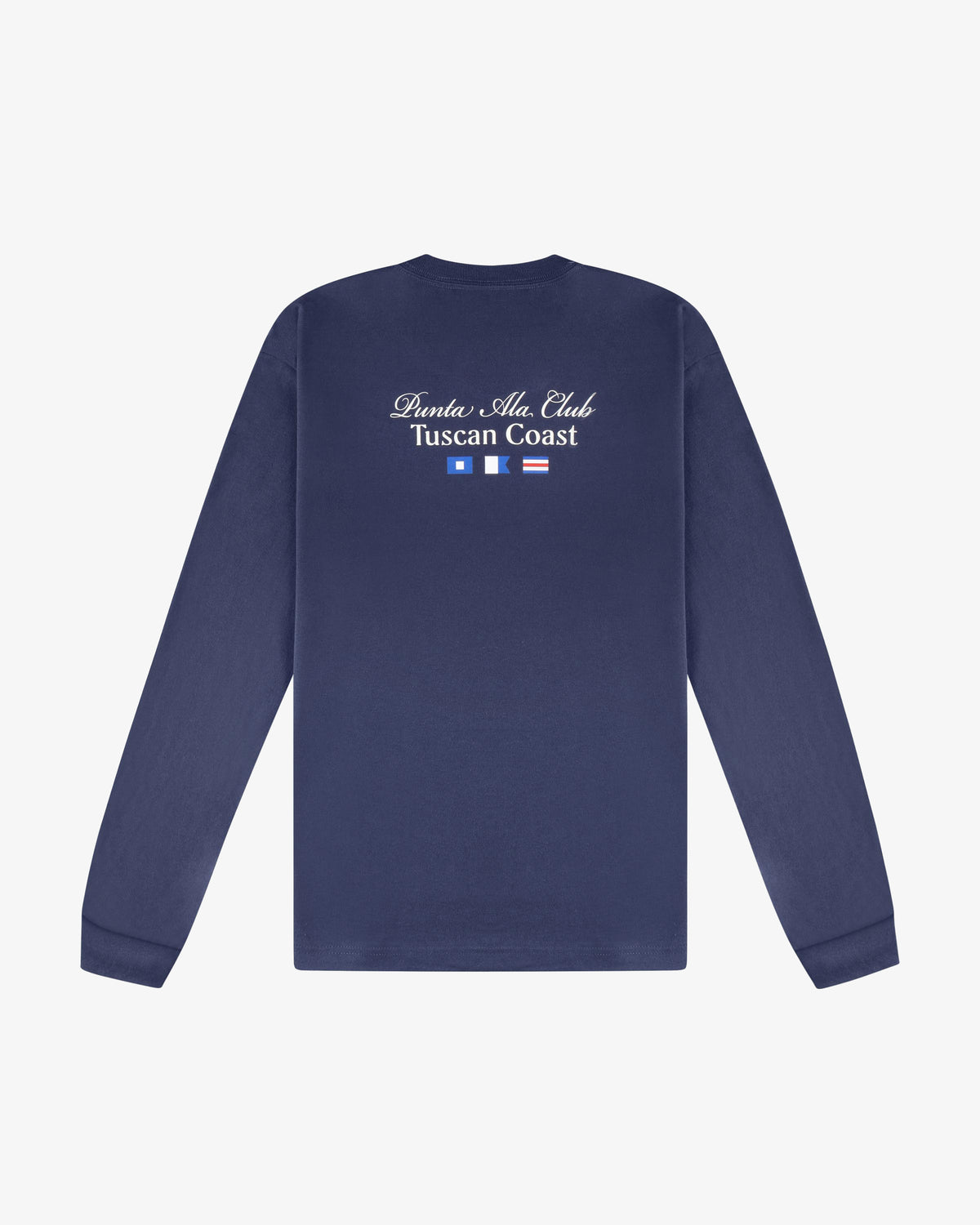 T-shirt manica lunga Tuscan Coast - Blu Navy