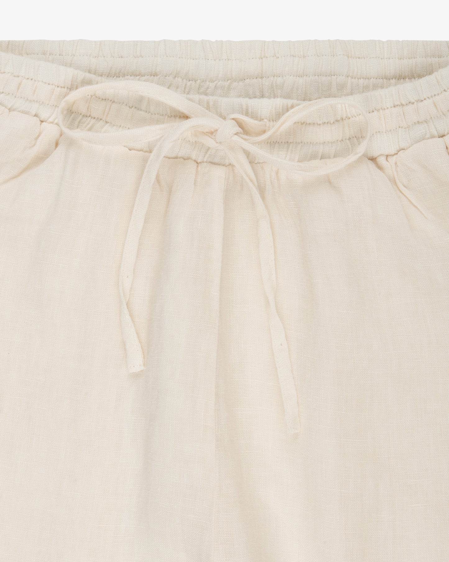 Pantalone lungo lino pinetto - Burro