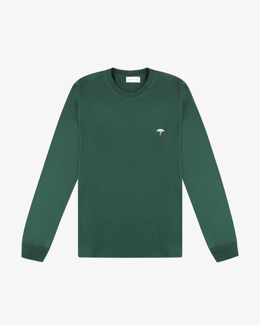 T-shirt manica lunga Tuscan Coast - Verde