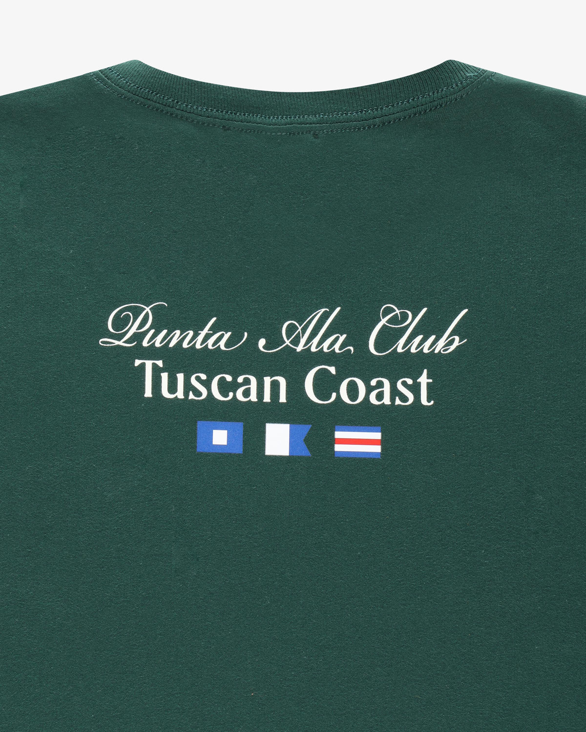 T-shirt manica lunga Tuscan Coast - Verde