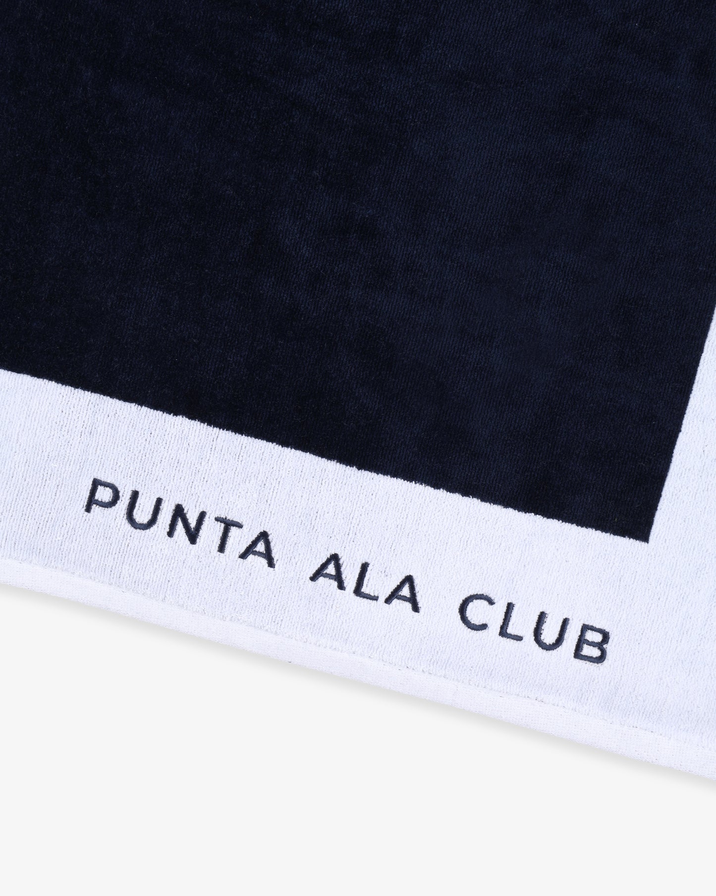 Telo mare - Blu Navy/Bianco