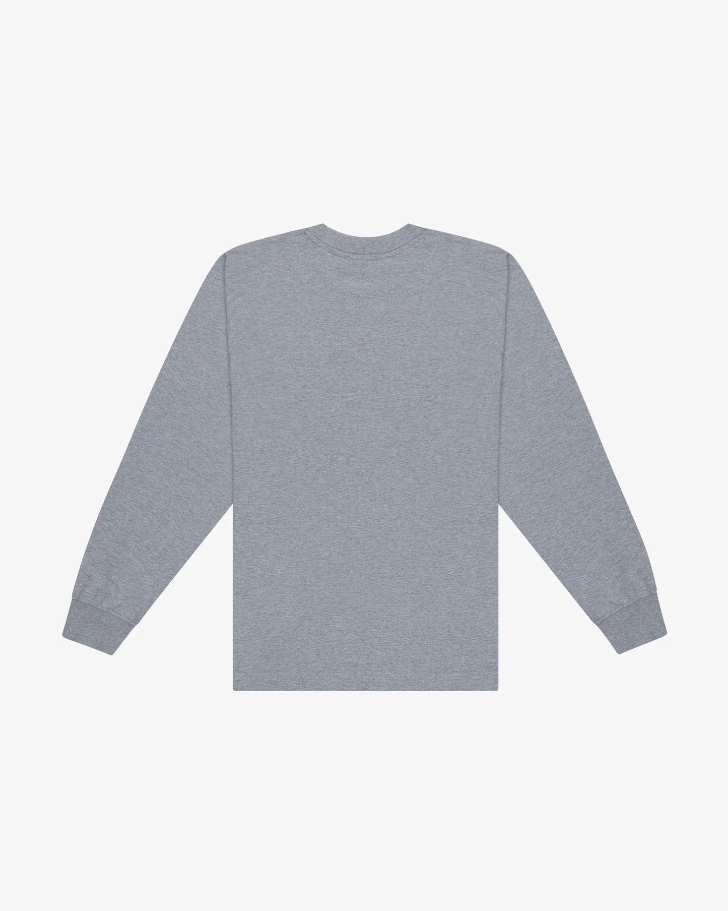 Pocket t-shirt maniche lunghe - grigio/verde