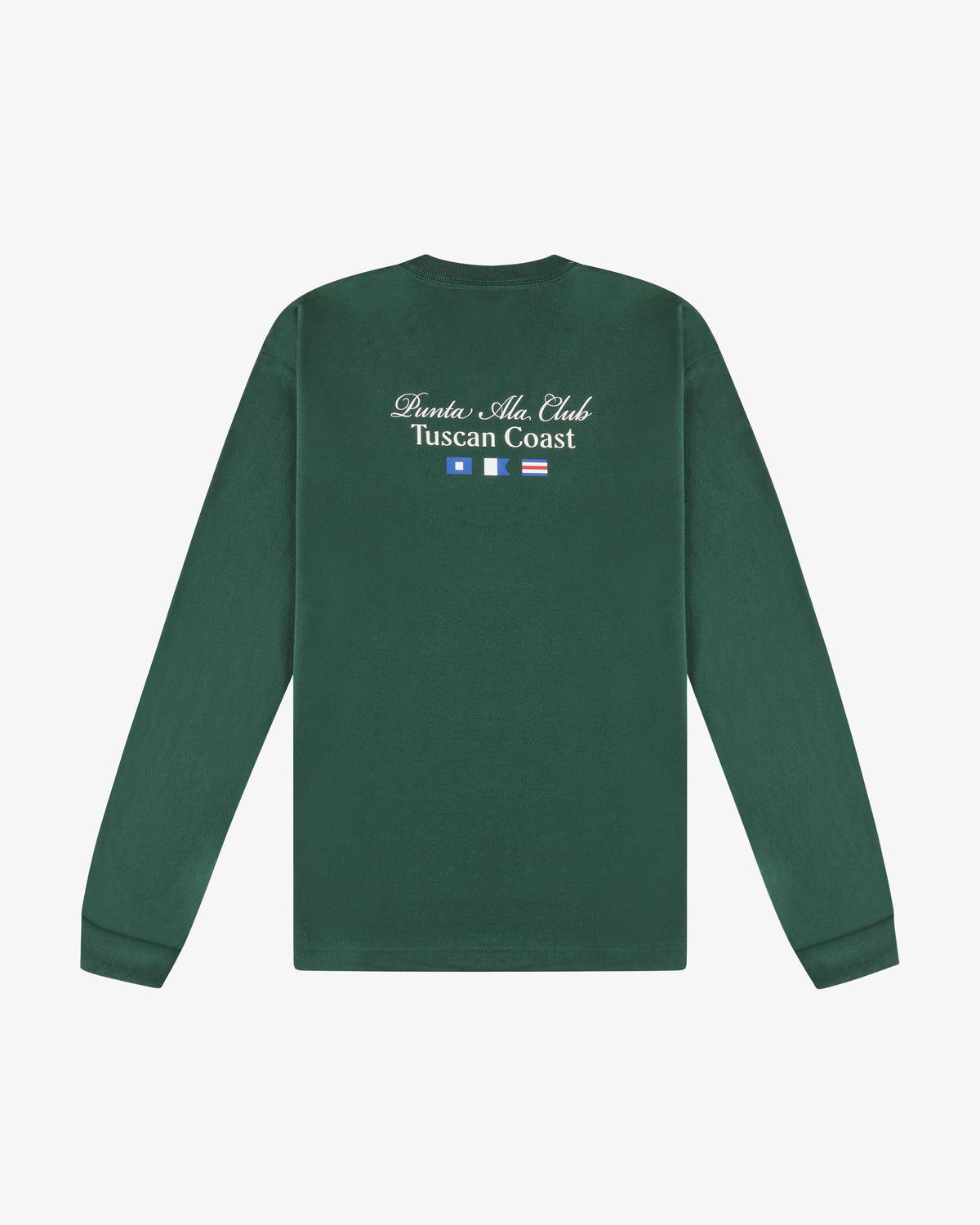 T-shirt manica lunga Tuscan Coast - Verde