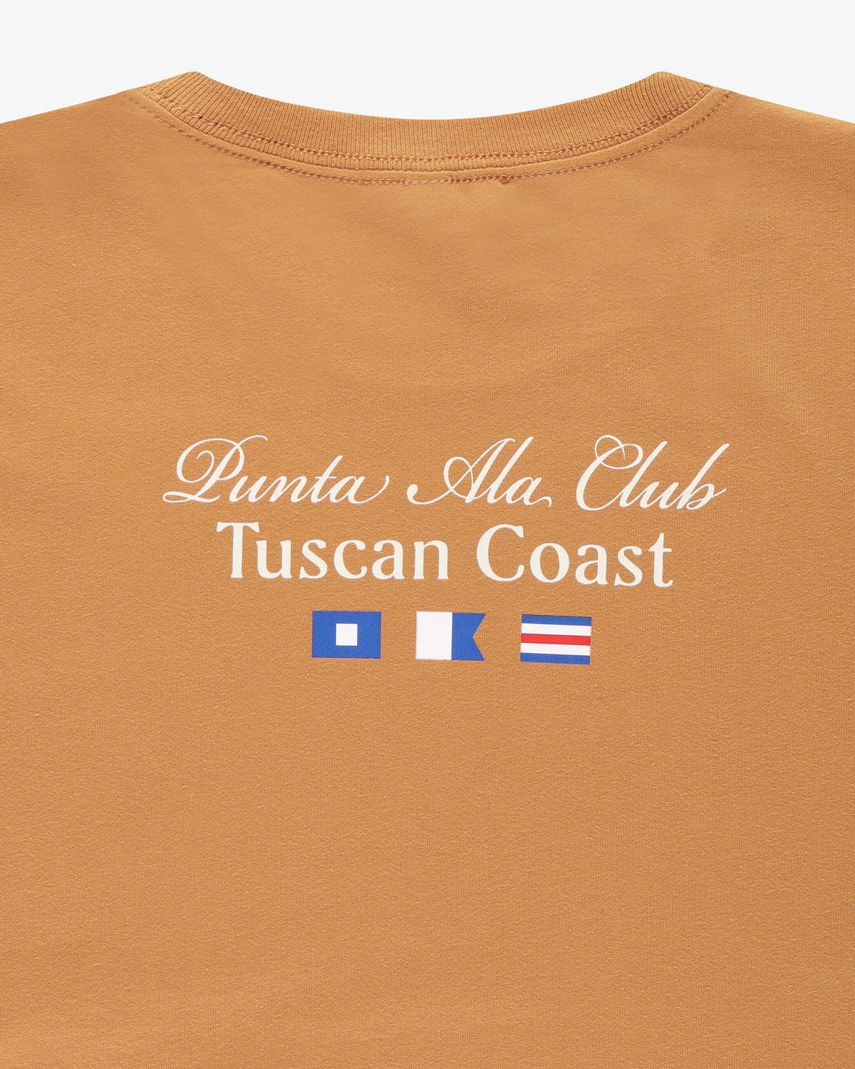 T-shirt manica lunga Tuscan Coast - Cammello
