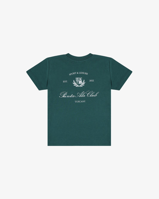 KIDS Emblem Short Sleeve Tee - Green