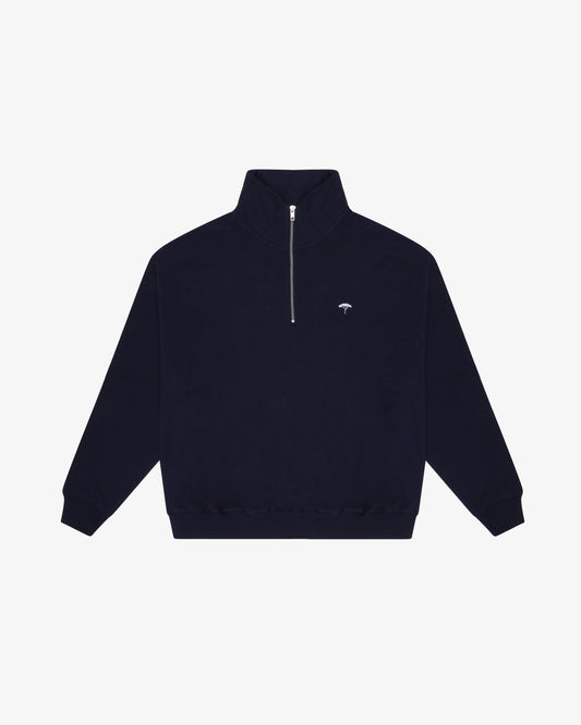 Half-Zip Sweatshirt - Navy