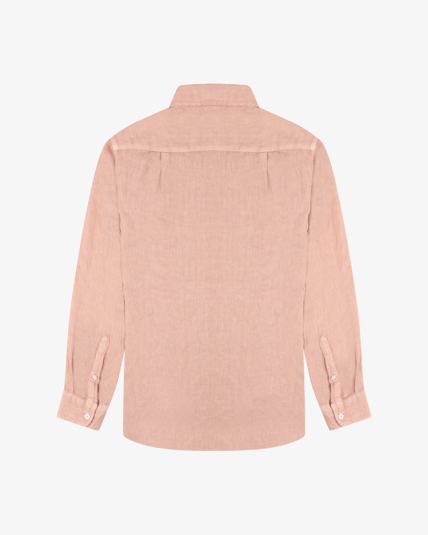 Camicia lino pinetto - Terracotta