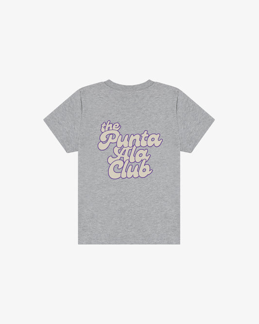 KIDS "The Punta Ala Club" Short Sleeve Tee - Grey