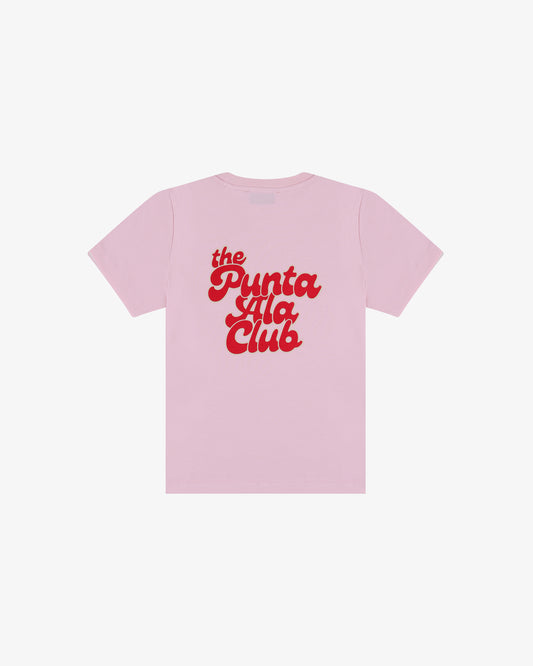 KIDS "The Punta Ala Club" Short Sleeve Tee - Pink