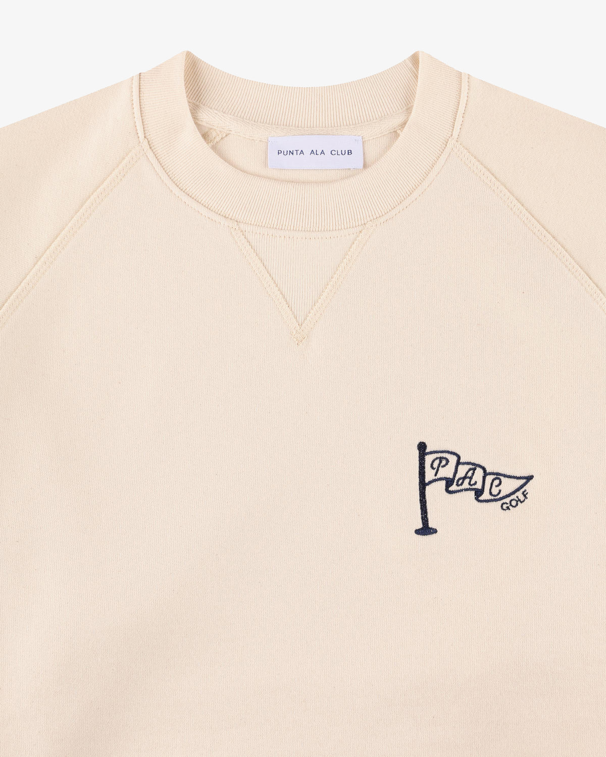 Felpa linea Golf - Panna