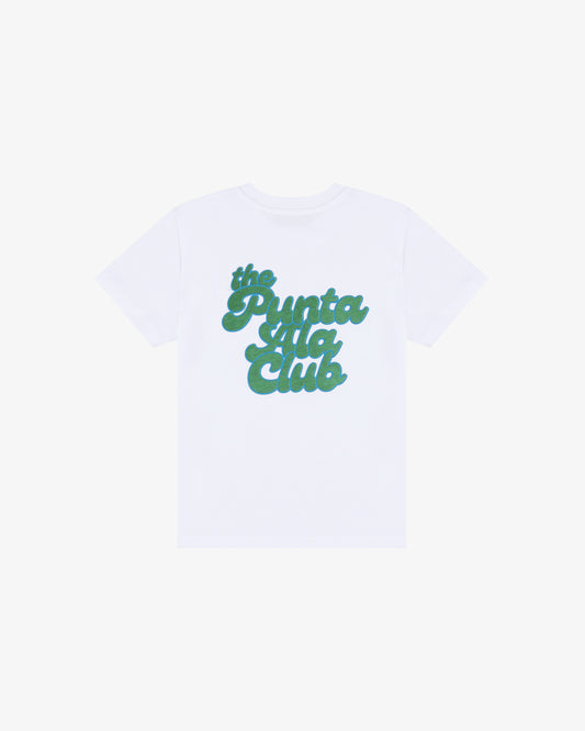 KIDS "The Punta Ala Club" Short Sleeve Tee - White