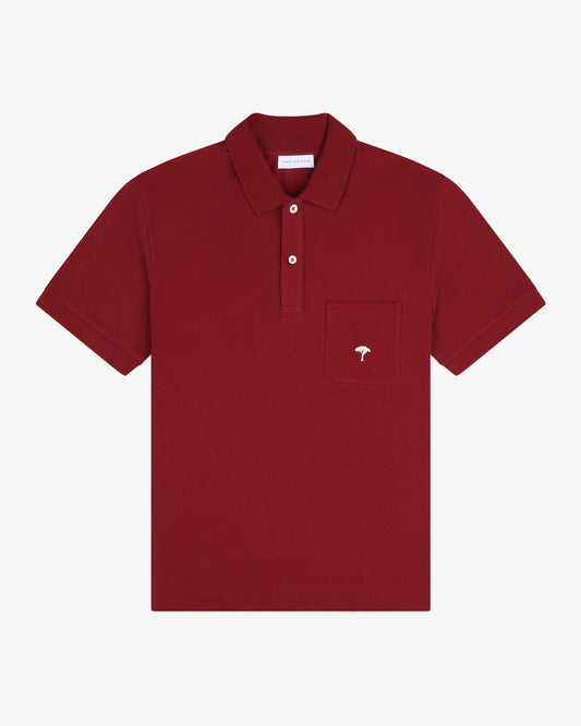 Polo taschino pinetto - Rosso