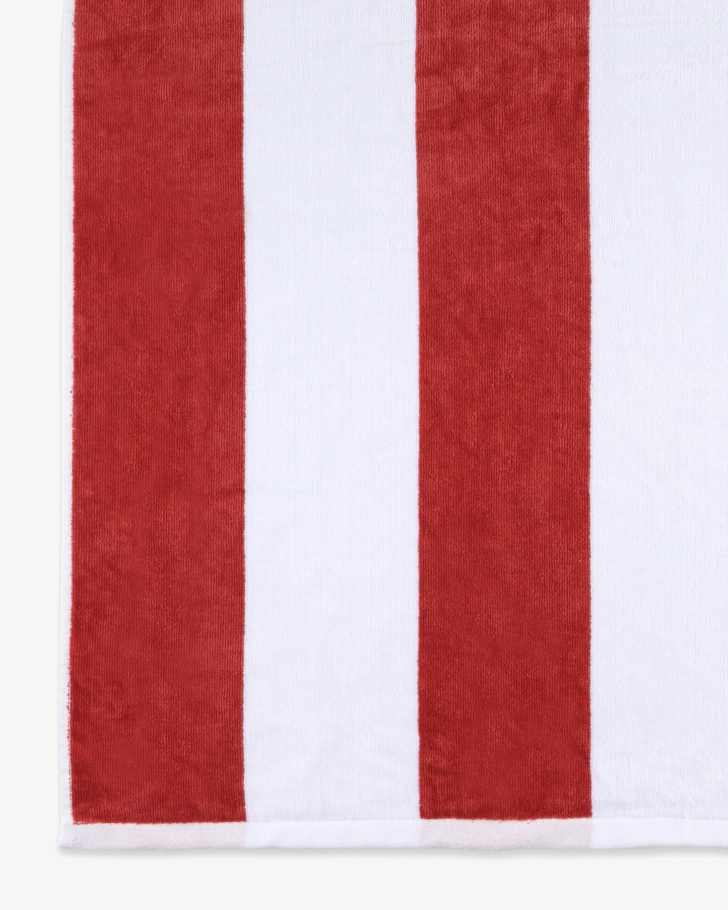 Telo mare a righe - Rosso/Bianco