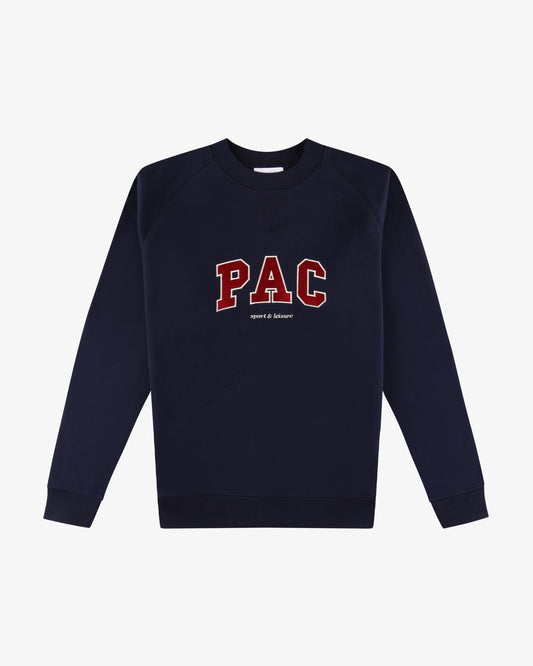 Felpa girocollo PAC Sport & Leisure- Blu Navy