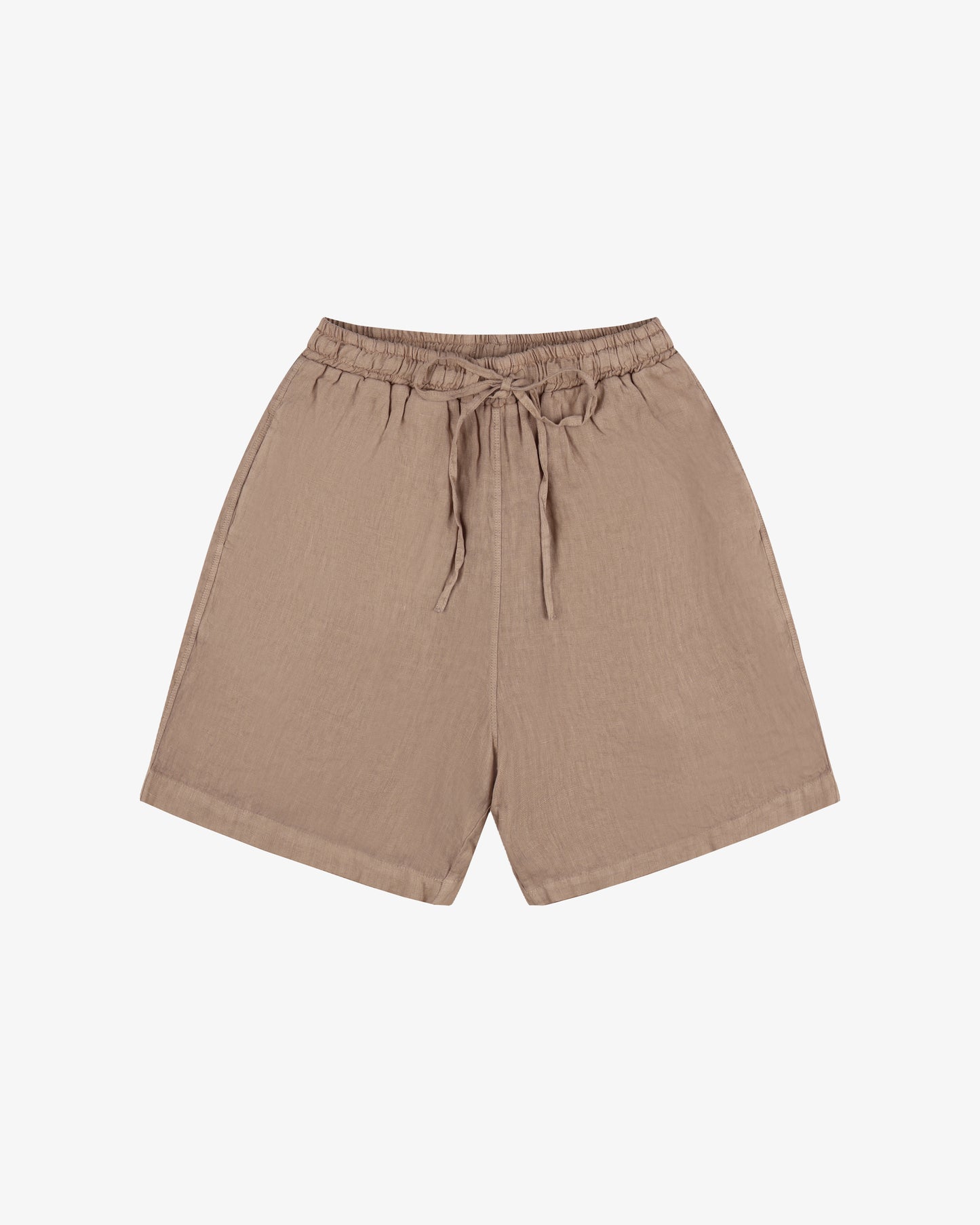 Bermuda lino pinetto - Cammello