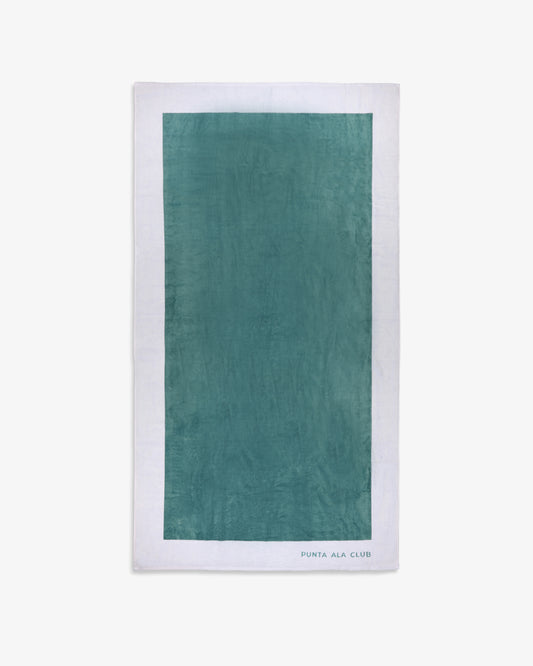 Telo mare - Verde Acqua/Bianco