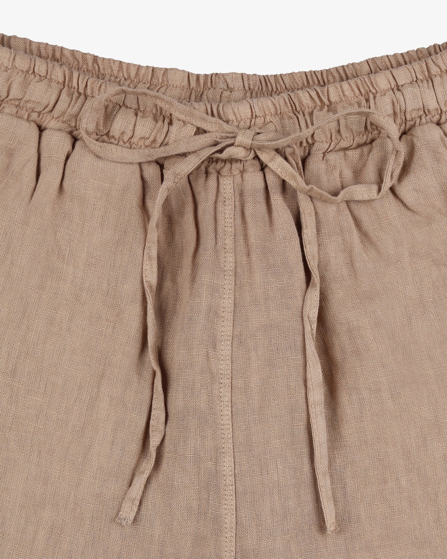 Bermuda lino pinetto - Cammello
