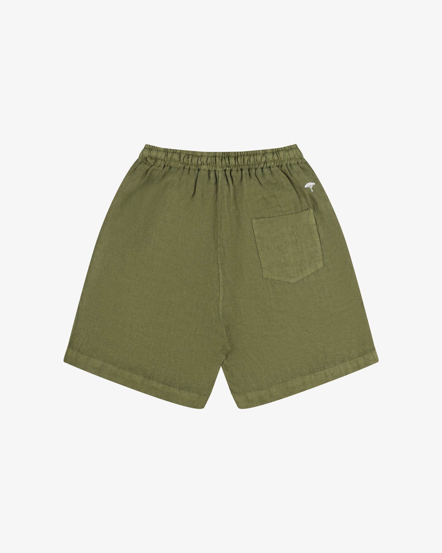 Bermuda lino pinetto - Verde Oliva