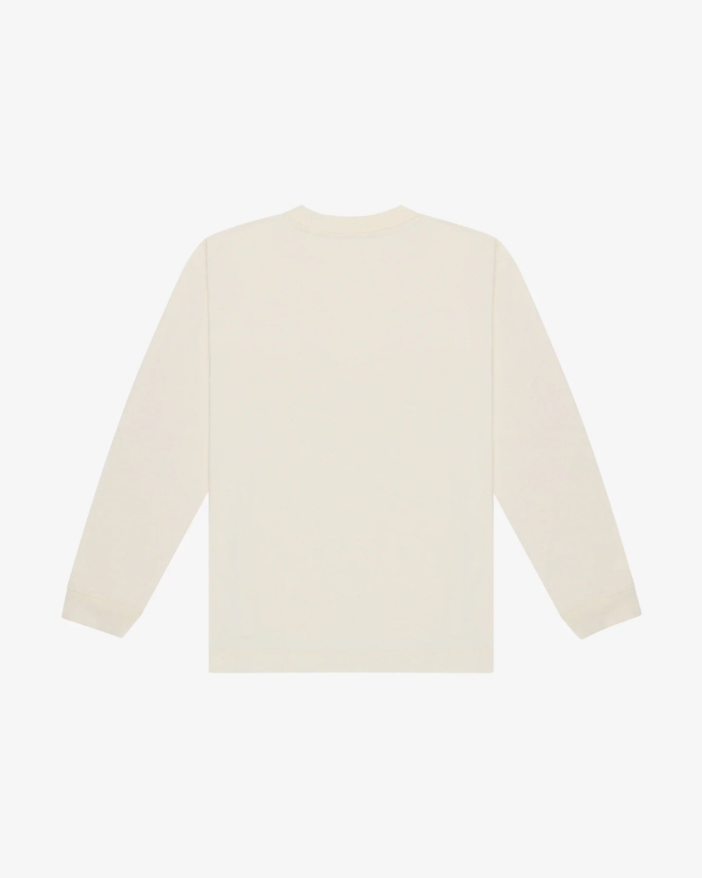 Pocket t-shirt maniche lunghe Panna