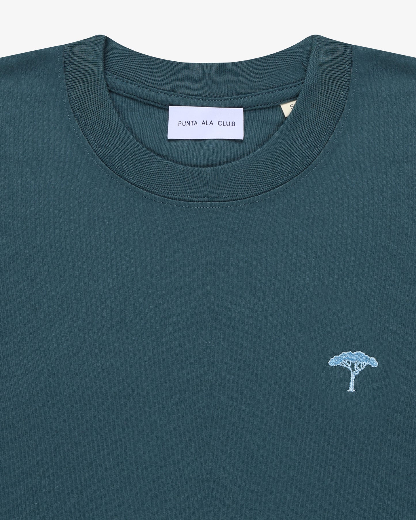 t shirt maniche lunghe "Rainbow" - petrolio/azzurro