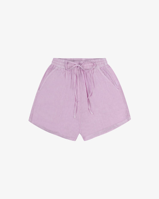 Short lino pinetto - Lilla