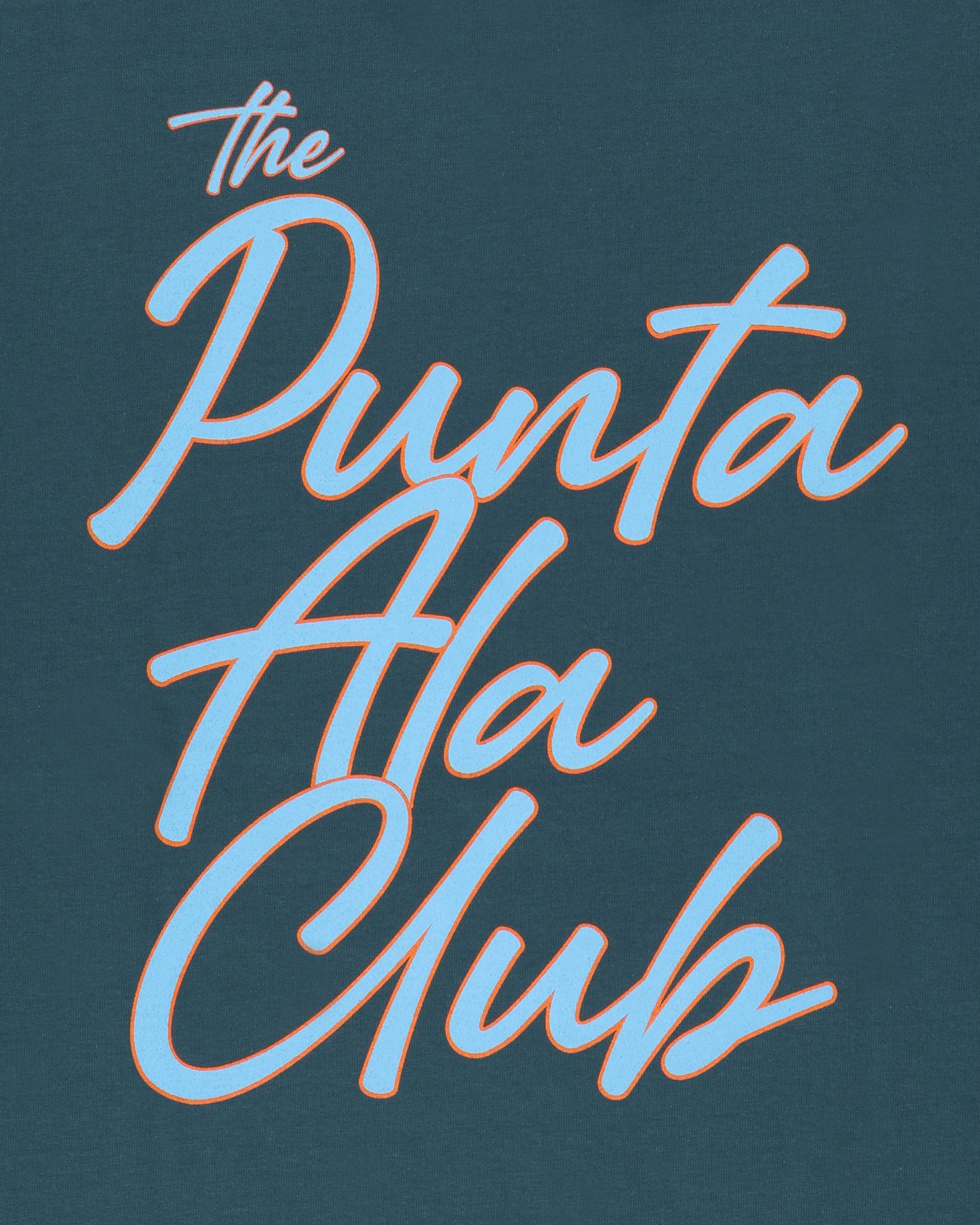 t shirt maniche lunghe "Rainbow" - petrolio/azzurro