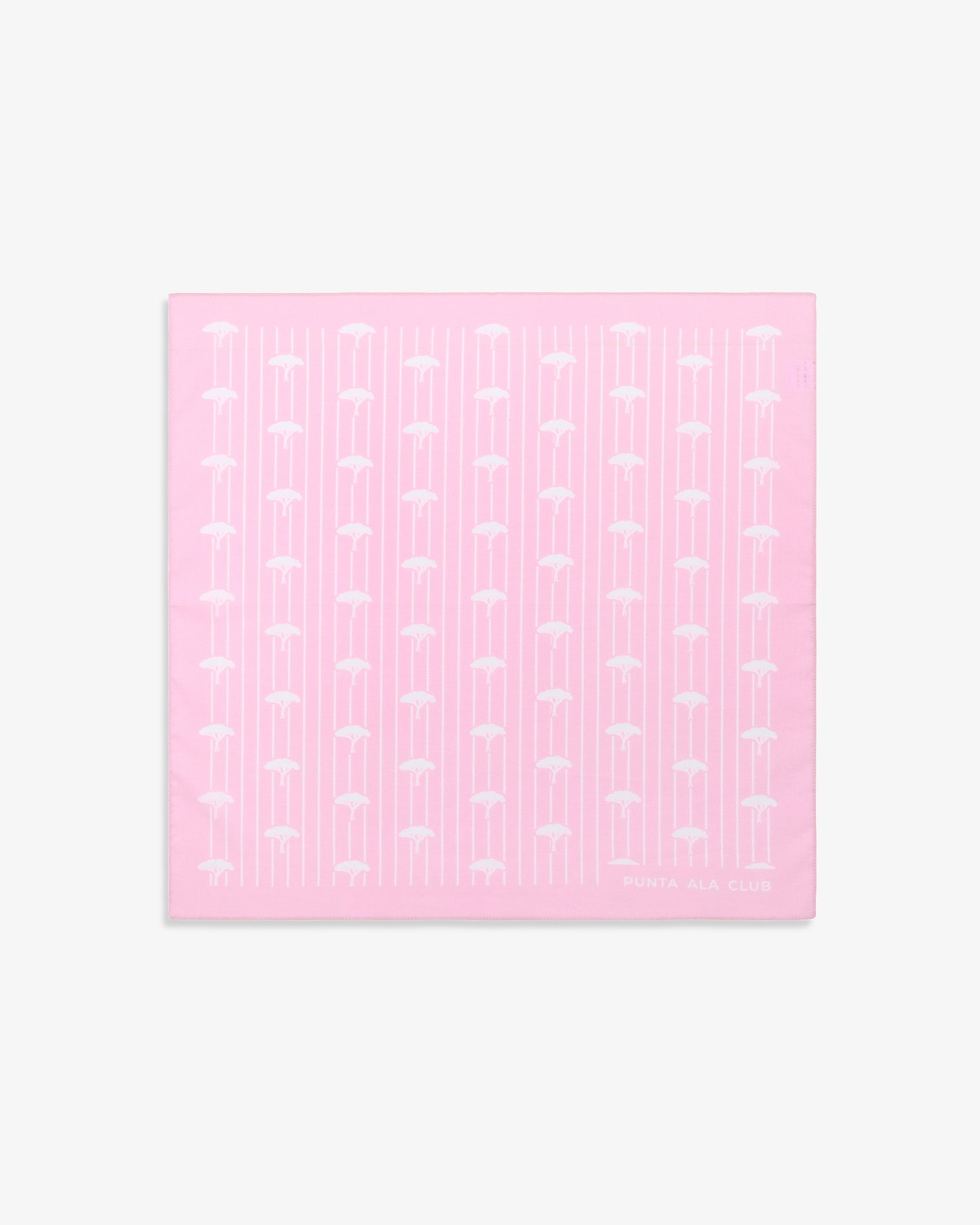 Foulard con pinetti - rosa