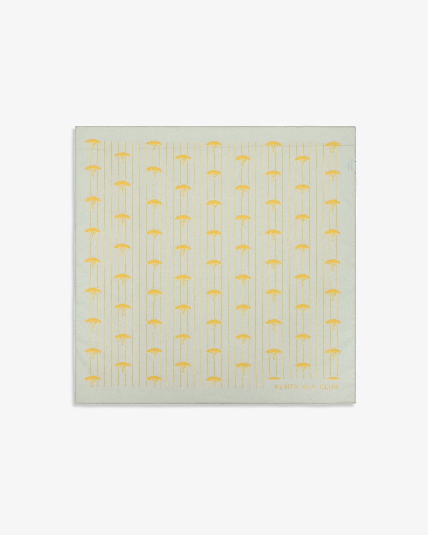 Foulard con pinetti - verde