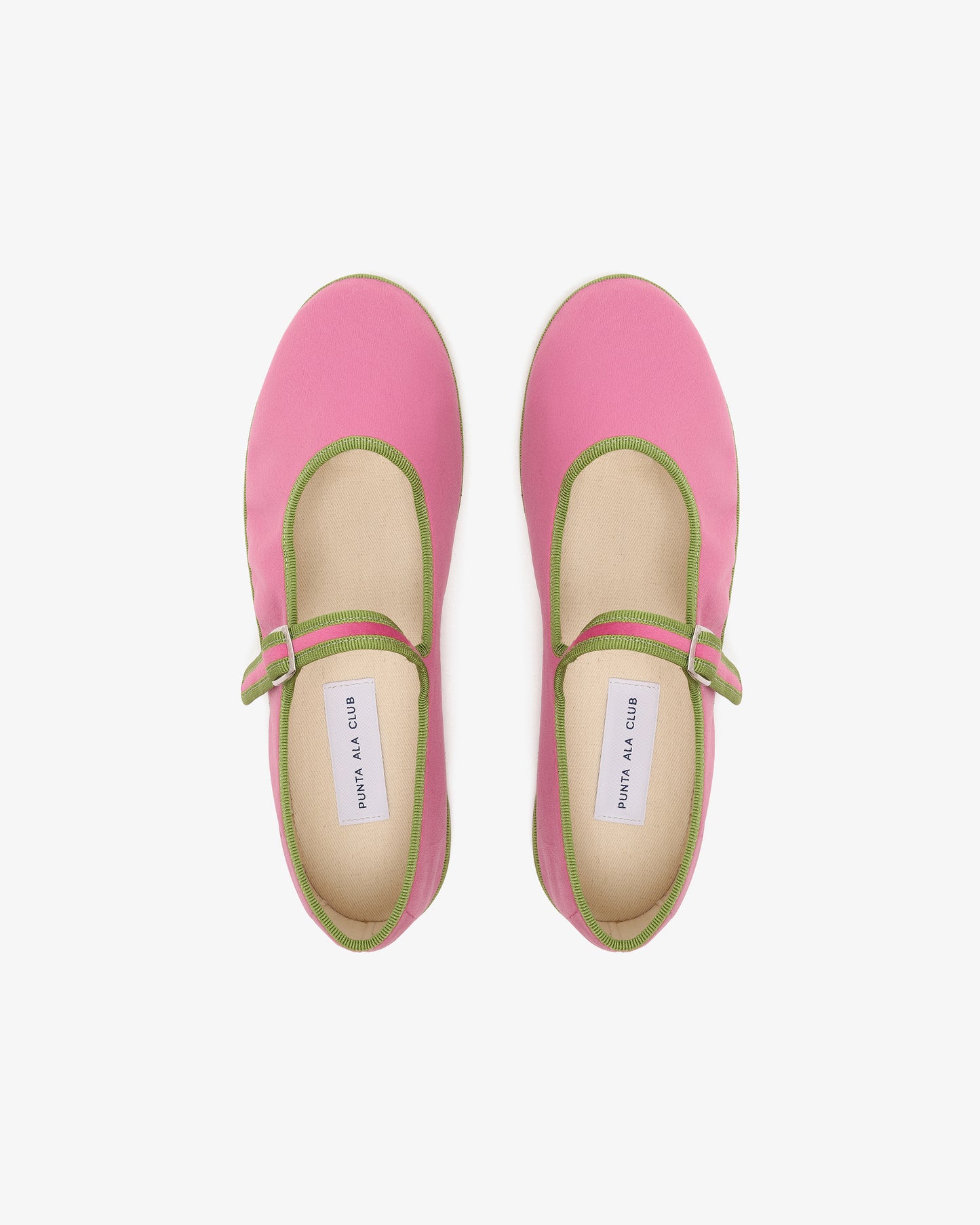 Mary Jane "pinetto" bicolore - fuxia/verde